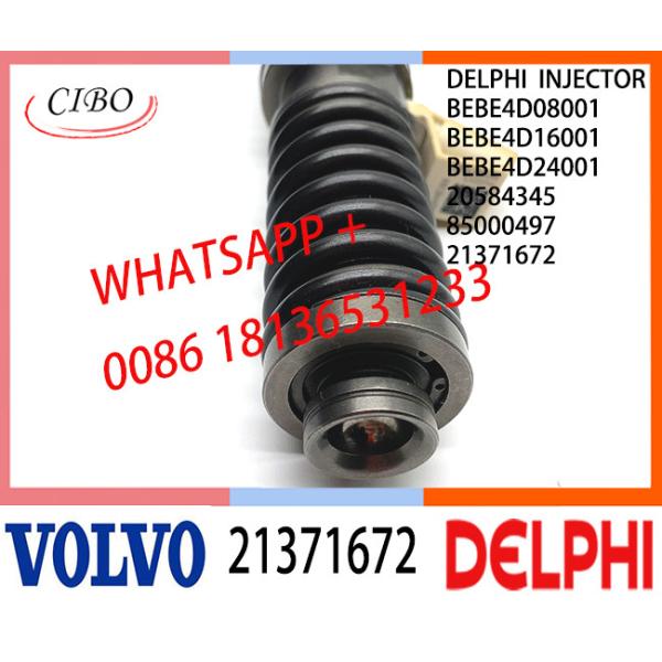 Common Fuel Diesel Injector 21371672 BEBE4D16001 BEBE4D24001 BEBE4D08001 3801618 21340611 E3.18 for VOL MD13 LOW POWER