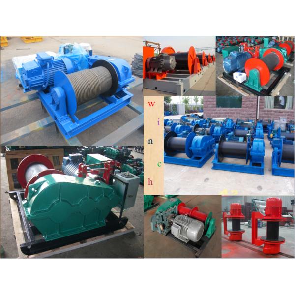 YUANTAI JM Model Slow Speed Electric Winch 10 Ton With Wireless Remote Control