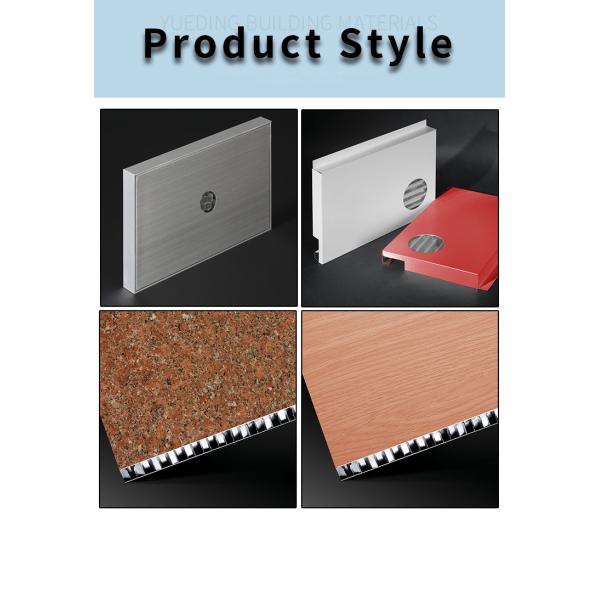 Mirror Finish Ceiling Aluminum Honeycomb Composite Panel 10mm 20mm