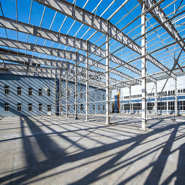 Outdoor Steel Frame Farm Building Modular Corrosion Resistant Coating