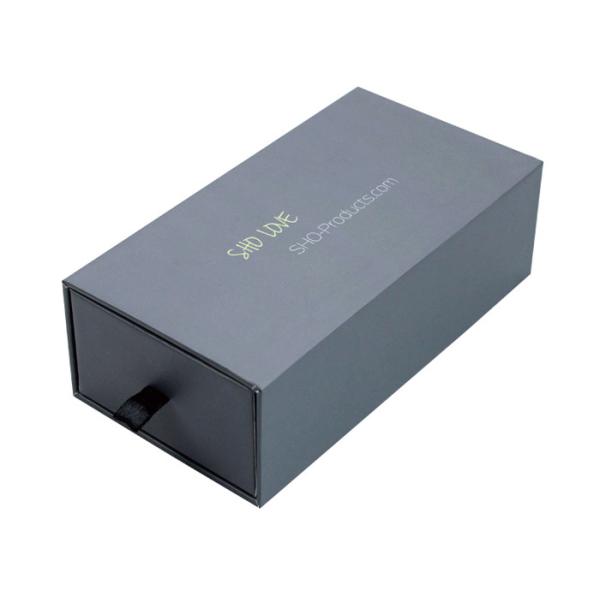 Gift Packaging CCNB UV Lamination Cardboard Sliding Box PMS
