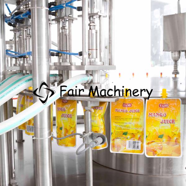 350ml 4kw Ketchup Filling Machine Tomato Paste Capping 5000B/H