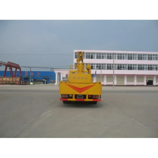 Dongfeng 16m Truck Mounted Mobile Elevating Aerial Work Platform Truck with Straight Telescopic Arm