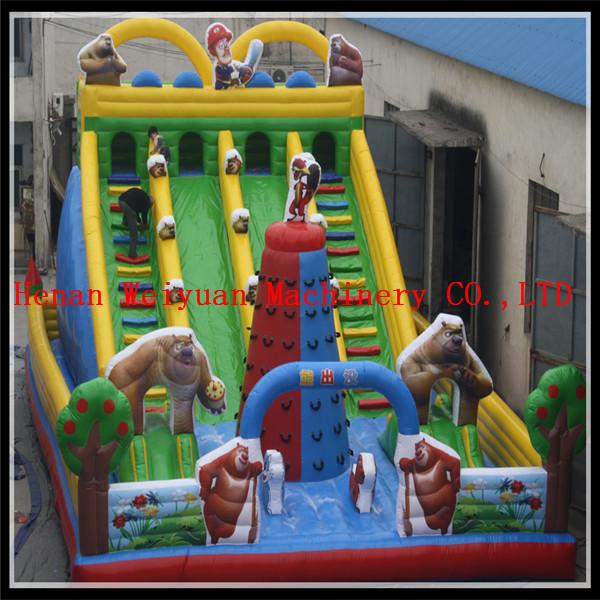 Quality Latest & Durable Customzied PVC inflatable bouncer slide for sale
