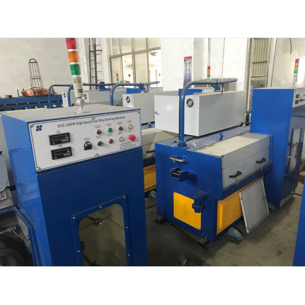 2000mpm Horizontal Wire Drawing Machine Blue Strong Cast Iron Structure