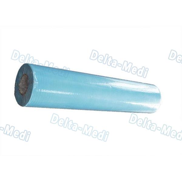 15gram - 60gram Disposable Bed Sheet Roll , Hospital Bed Paper Roll With Film