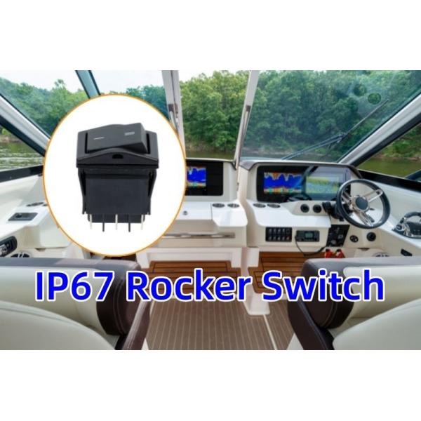 Momentary Lock Rocker Toggle Switch 250VAC Heavy Duty Momentary Switch