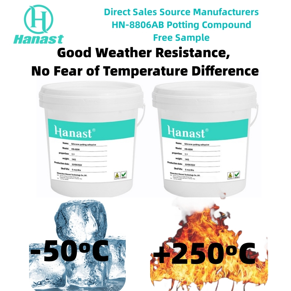 Wide Temperature Range Potting Compound HN-8806 | Stable Performance from -50°C to +250°C