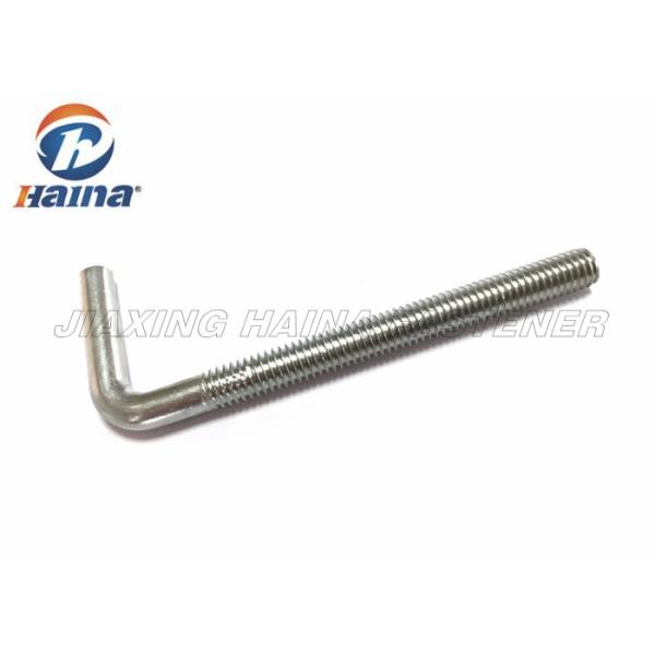 Non Standard J type Concrete Anchoring Custom Foundation Bolts