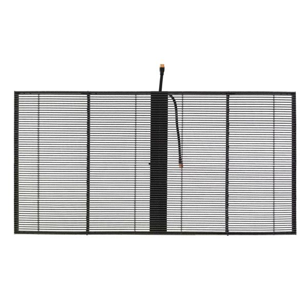 Longda 3840Hz Refresh Rate 5000cd/m2 Brightness 1R1G1B LED Composition Transparent Glass LED Screen for Rental or Fixed Installation