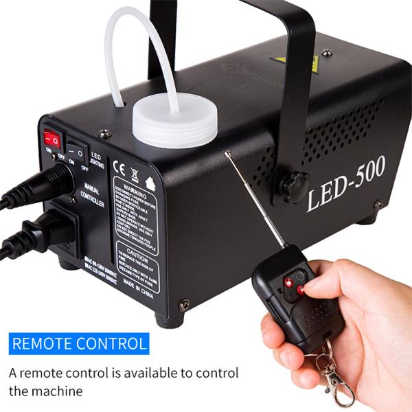 RGB Halloween Smoke Machine Mini LED Fog Machine Bar Wedding Smoking Machine