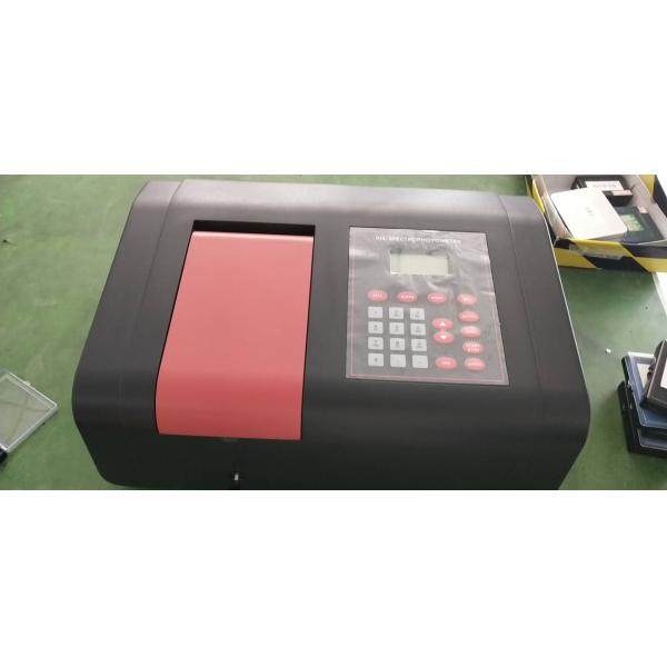 Software Control Lcd Screen Single Beam Spectrophotometer 4nm