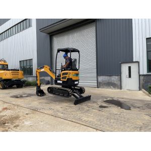 CE Certificate 2 Ton Hydraulic Mini Excavator 0.07m3 Bucket