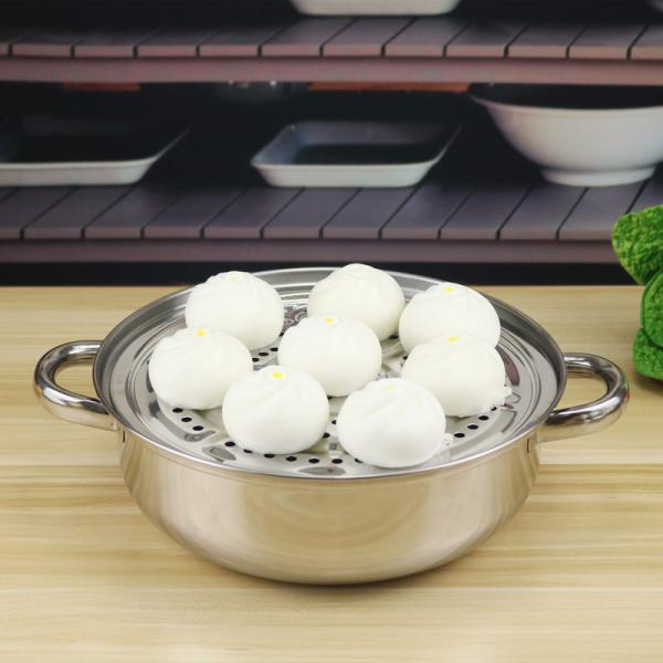 Double Soup Steamer Pot 28cm Household Non Stick Cookware Set