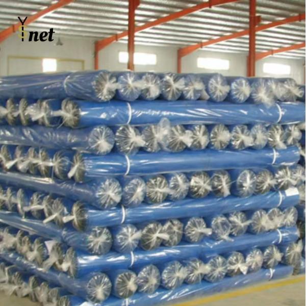 Customized Construction Safety Net Fireproof Dust Proof Green Scaffold Netting