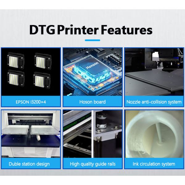 Multi Head DTG Printer for Fast Turnaround Custom T Shirt Orders