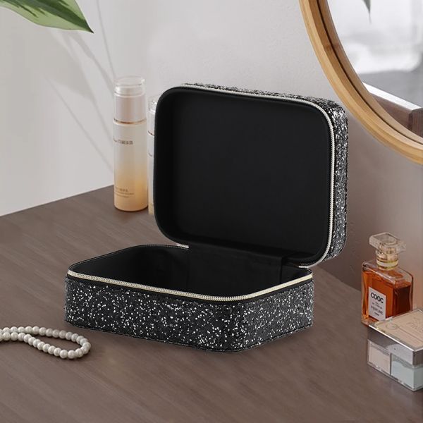 Customized Color Leather Gift Boxes Luxury Leather Jewellery Organiser Waterproof OEM ODM