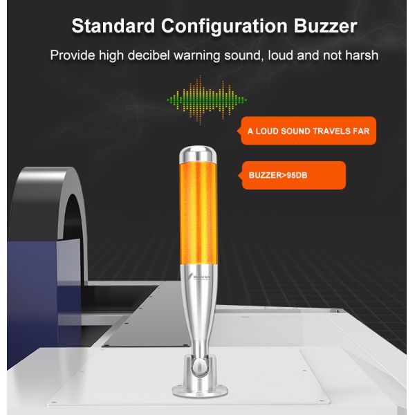 DC 24V LED Signal Tower Light CNC Machine Warning Light Aluminum Led Stable