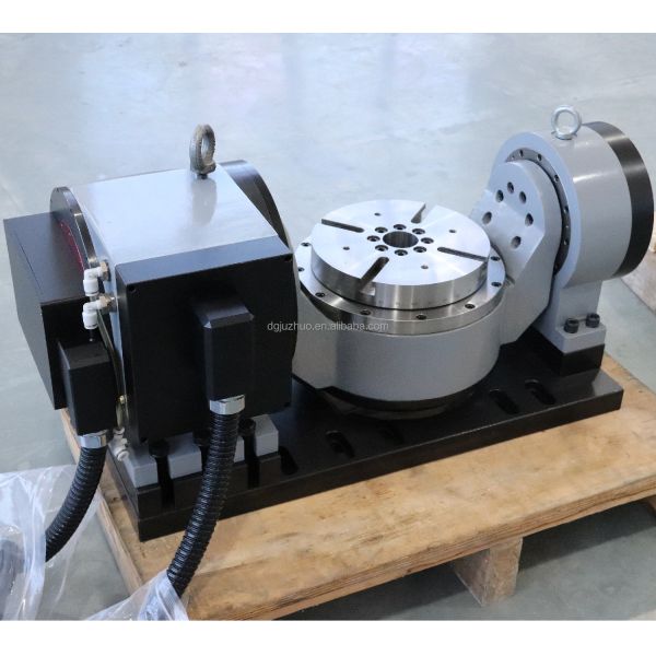 Hydraulic locking brake mechanism CNC 5th Axis Rotary Table