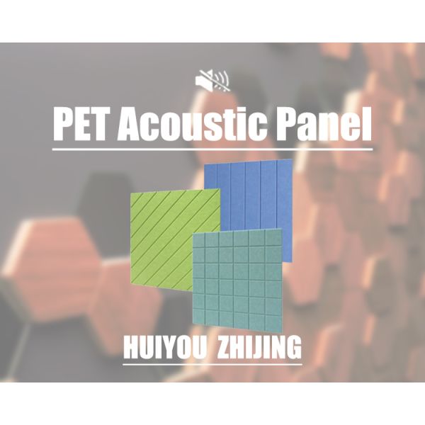 Morden Waterproof PET Acoustic Wall Panel Office Sound Insulation Panel