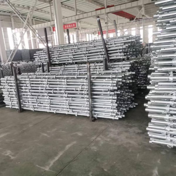High Load Capacity Cuplock Scaffolding System Painted / Galvanized Modular Scaffold System
