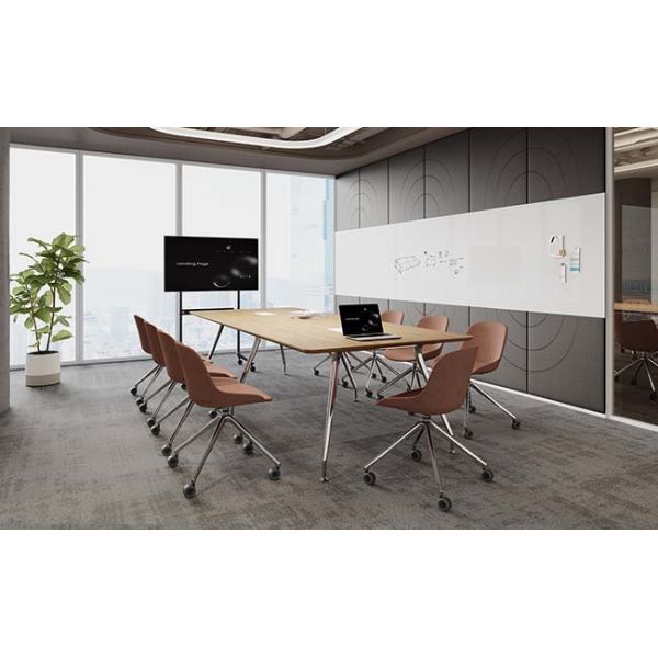 Modern Upholstered Conference Chairs Dustproof Easy Cleaning For Long Term Use