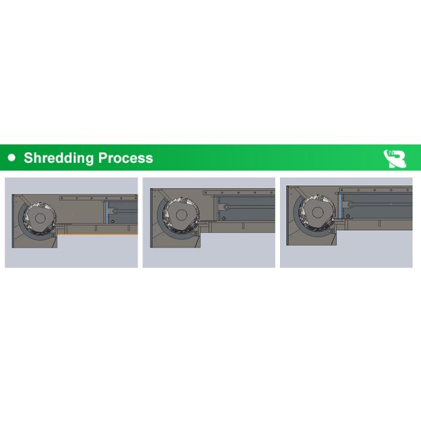 High Torque Single Shaft Shredder Machine for Plastic Pallet Crates ABS PS PVC