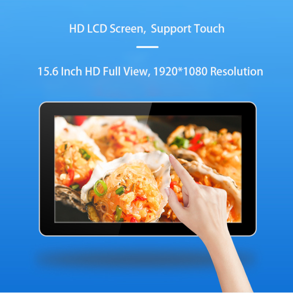 Customized Metal Self-Service Check Kiosk 10 Point Capacitive Touch Screen 8MP Surveillance Camera 32/64GB Storage SDK Dish