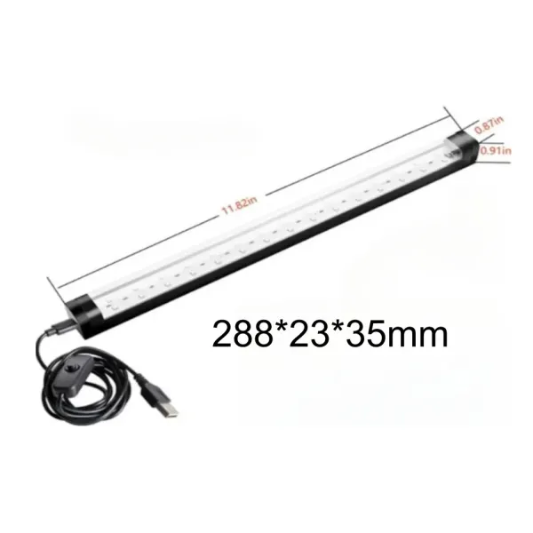 Factory Price 6W EU Us Standard Black Fluorescent Tube PC Alu. Hangable IP43 Nail Party KTV Ambient Atmosphere Scenario LED UV Light Light