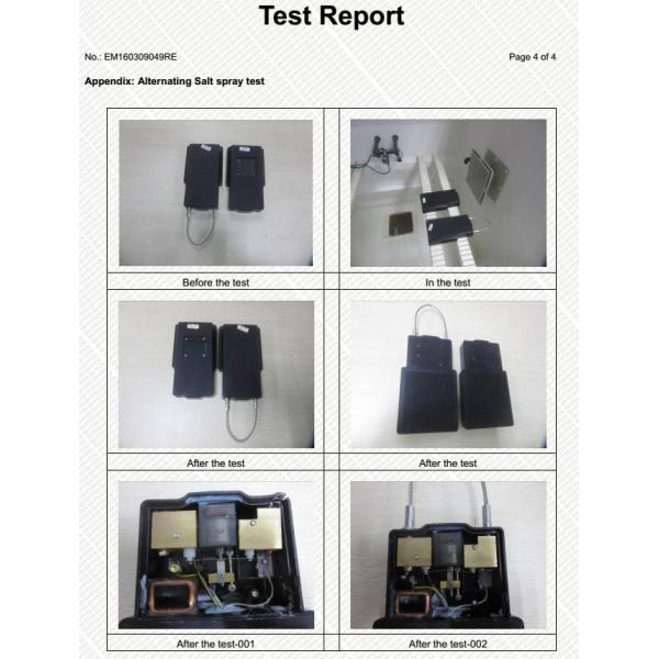Waterproof Intelligent Electronic Lock Cold Chain Temperature Monitoring Devices ISO9001