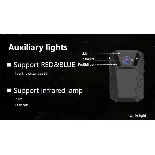 4G Lte Body Camera wifi Law enforcement wearable camera indoor outdoor surveillance camera