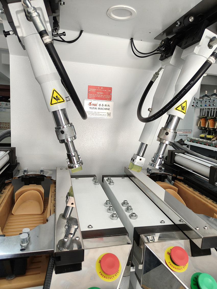 Hydraulic Universal Shoe Sole Making Machine Automatic Wall Type Sport Shoes Rubber Sole Press Machine