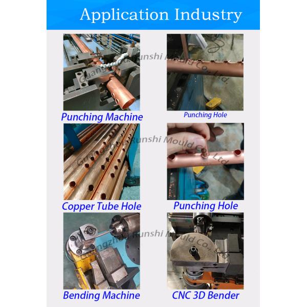 Punching Hole Tools For Integrated Tube Cutting Bending And Punching Machine