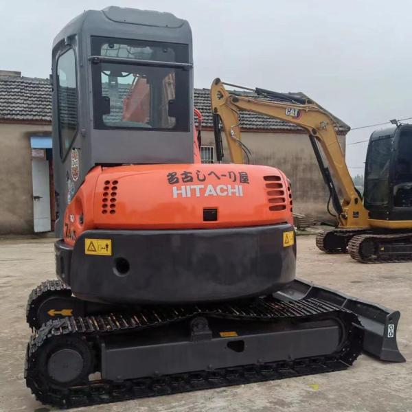 5 Ton Mini diesel Used Excavator Hitachi ZX55 Pre Owned Crawler 38.23HP manual