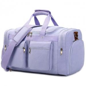 China Ladies Overnight Duffel Bag With Shoe Compartment on sale