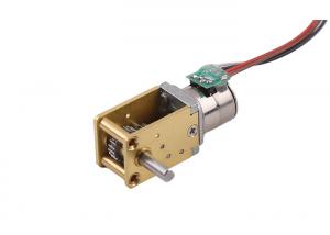 Buy cheap Step angle 18°/gear ratio 5V DC 10mm Small Geared Stepper Motor PM With Worm Gear Box Gear ratio 1:21 to 1:1030 product