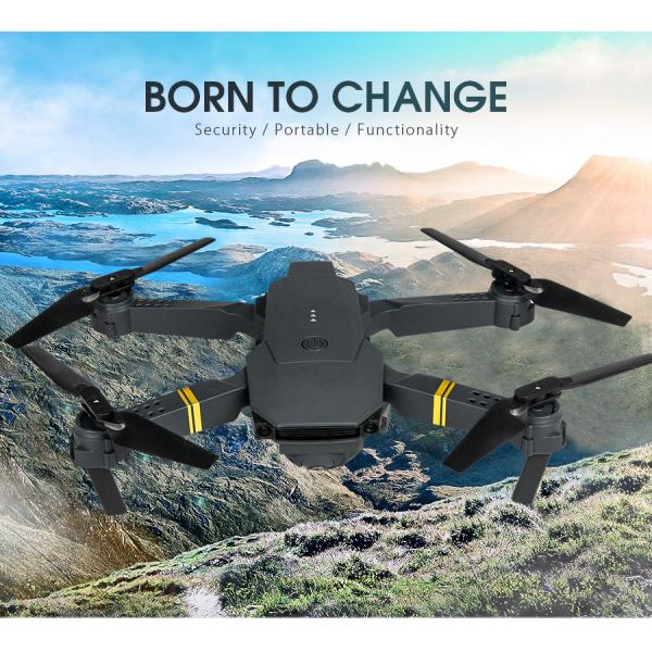 Foldable Altitude Hold Quadcopter Live Video E58 drone camera 1080p