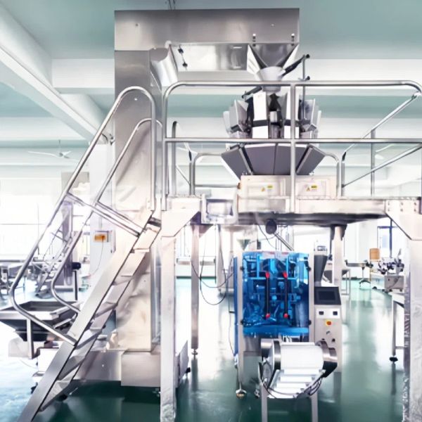 High Precision Multihead Weigher Packing Machine Combination Weighing And Packing Machine