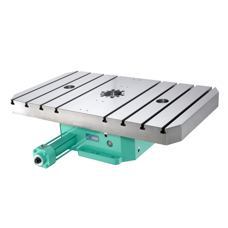 Programmable CNC Hydraulic Rotary Indexing Table Delivering 280 Kgf m Rotation Torque Across 200 to 800 mm Diameters