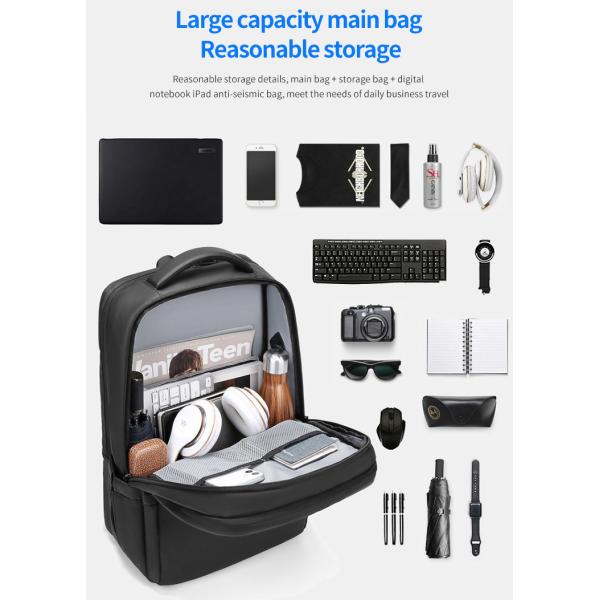 Custom logo design bagpack usb waterproof men bag backpack bag laptop backpack