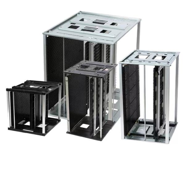SMT L Size ESD PCB Magazine Rack 563*320*355 Antistatic For PCB Loader