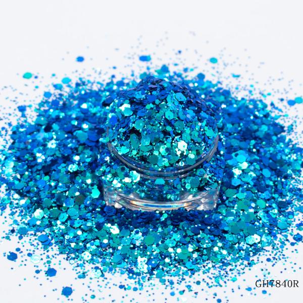Eyeshadow Chunky Loose Glitter Pigment Bulk Sequins Mixed DIY Craft