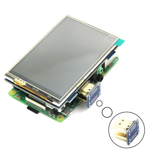 3.5 Inch TFT Resistive Touch Screen 480×320 Resolution LCD Display Module