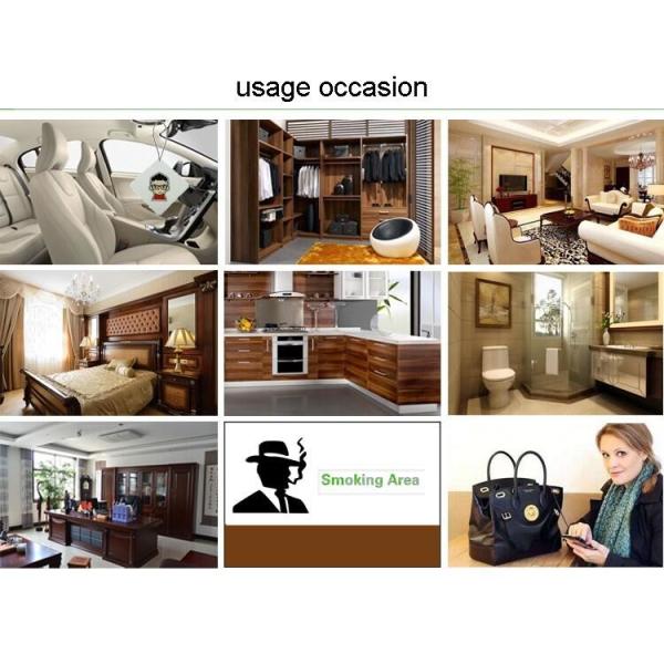 Digital Printing Scented Paper Air Freshener For Hotel Hanging