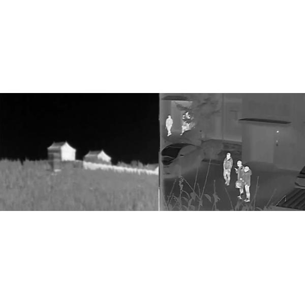 Grade Dual Thermal Camera HD PTZ Infrared Camera For Border Security