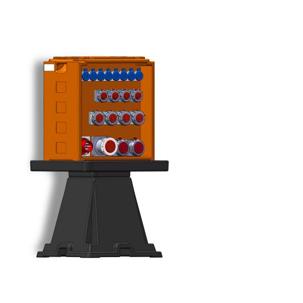 20 Channel Power Distro Boxes With Anti - Short Circuit Controller