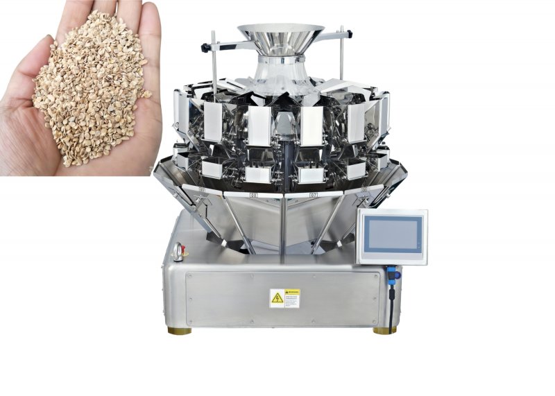 1g Vegetable Tomato Seed Micro Multihead Weighing Machine 10 Head