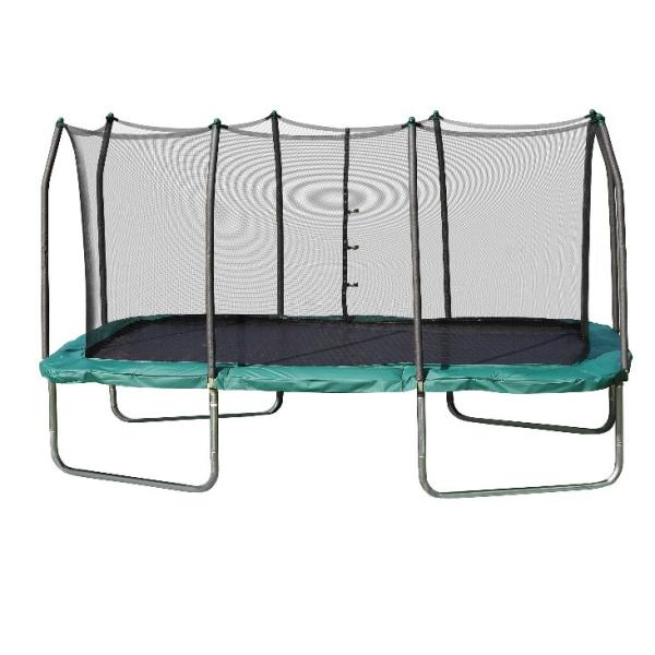 Trampolines Rectangle 8' x 14' Trampoline, Green rectangle gymnastics square trampoline