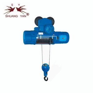 China Single Speed Travelling Electric Wire Rope Hoist Advanced Mechanical Design on sale
