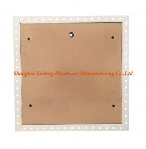 Buy cheap Removable Steel Access Panel With Brown Wooden Board Inlay For Residential Building product